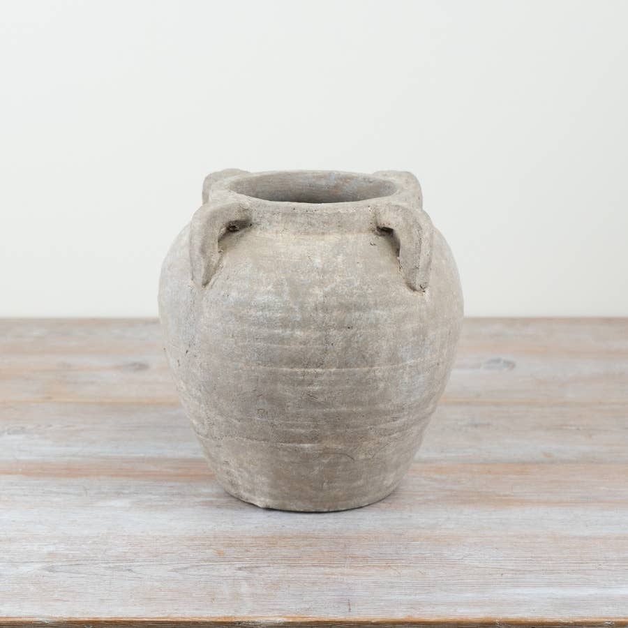 Stone Medora Vase, 21.5cm