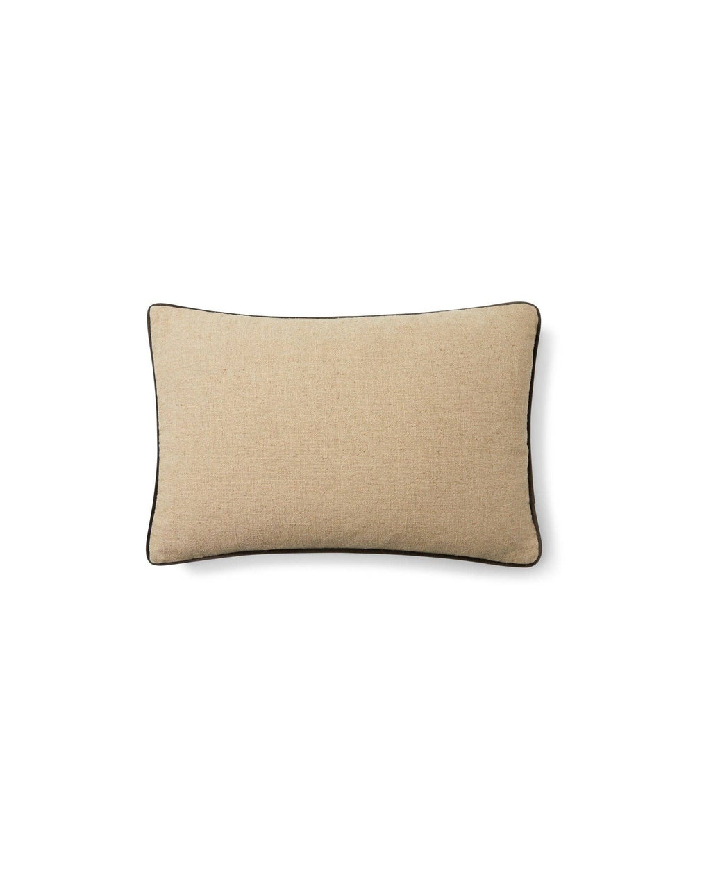 Bertie Small Oblong Cushion | Ramie Cotton | Natural