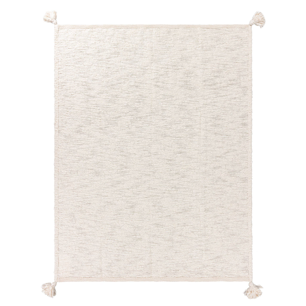 Heath Throw Ecru: Ecru / 130 x 180cm