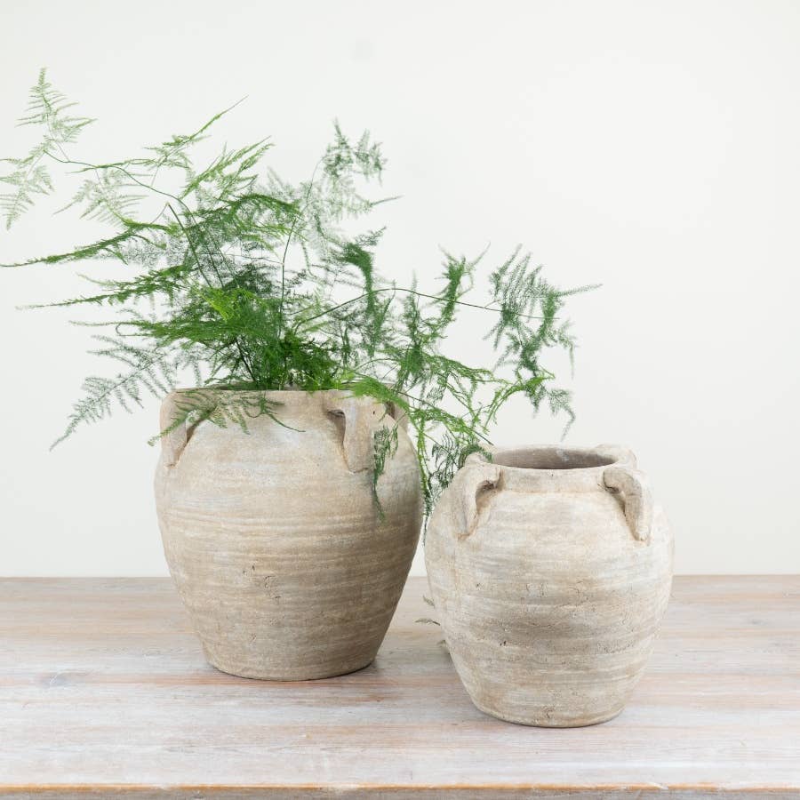 Stone Medora Vase, 21.5cm